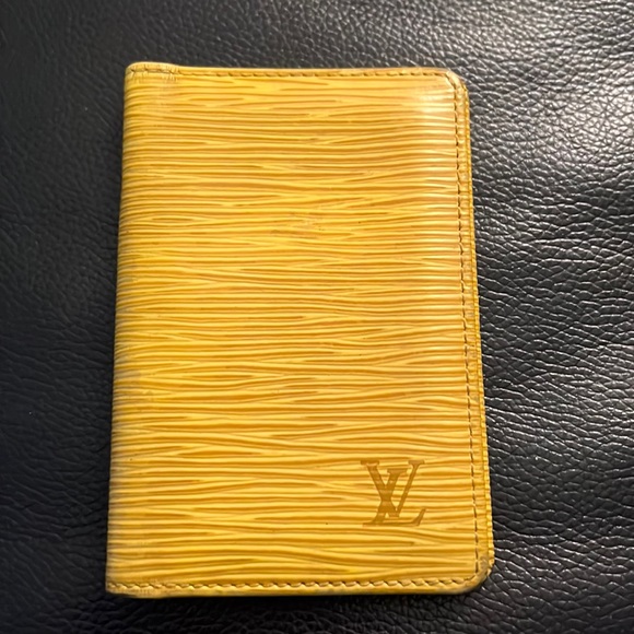 Louis Vuitton Handbags - Louis Vuitton Yellow Epi Card Case SP0020